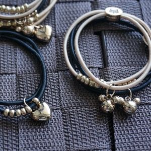 Disney Mickey Mouse and Heart Hair Tie Bracelet